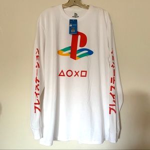 Playstation Long Sleeve Graphic Tee 